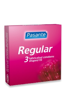 Pasante Kondom Regular 3-pack