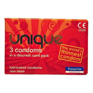 Pasante Kondom Unique 3-pack